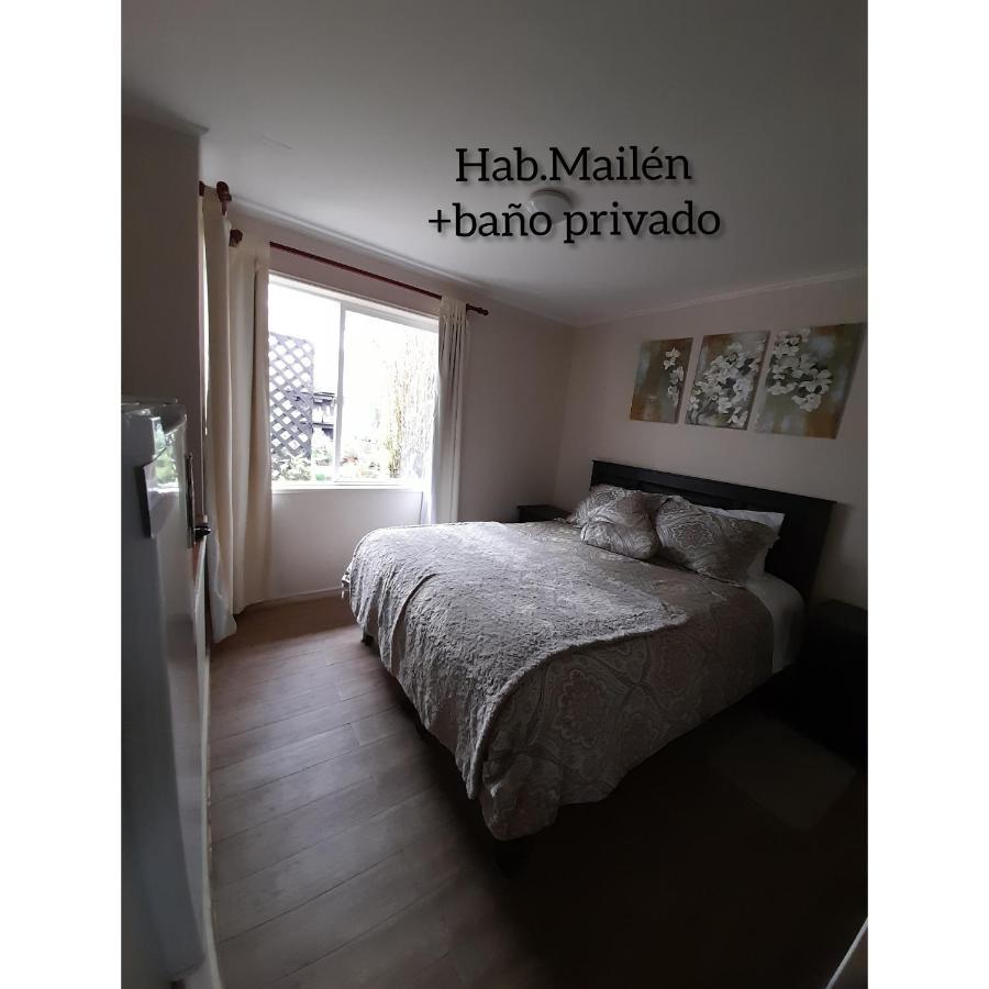 Habitac Privada Bed N Bkf Patagonia Norte - Puerto Varas Homestay - Bnb Plus Buitenkant foto